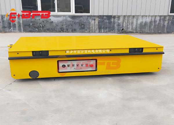 Válvulas que levam Q235 20m/Min 50 Ton Trackless Transfer Cart