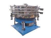 3 cubiertas de acero inoxidable de alta eficiencia de 2000 mm de filtrado de tumbler ultrasónico para 325 malla de polvo de carbono activado de cáscara de coco
