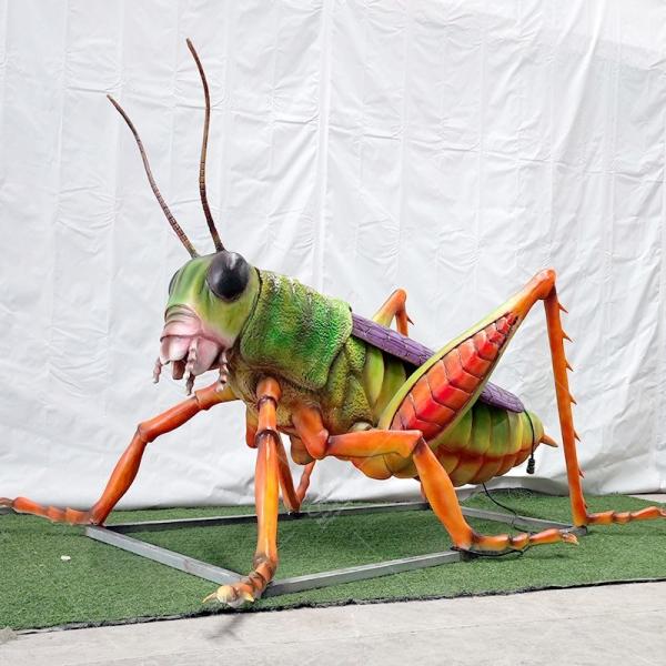 Animated Animatronic Mantis Insect for Amusement Park Simulate