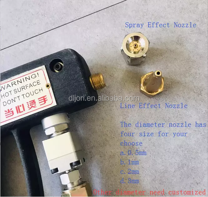 Adjusted 7L Glue Gun Nozzle Part Hot Melt Gluing Machine