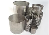 Tubo perfurado cilindro de Mesh Galvanized Anodized Perforated Filter do metal de Velp