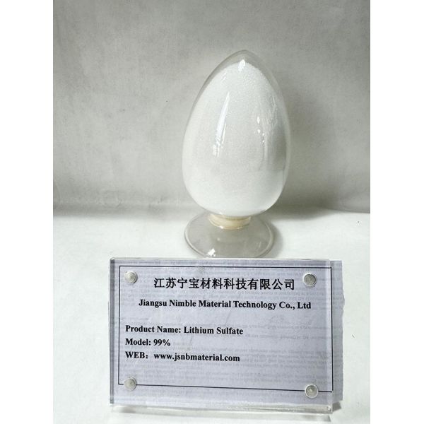 Effective Compound Lithium Sulfate 98% For Chemical Additive