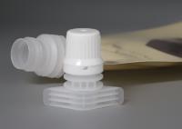 Le bec en plastique blanc avec des chapeaux pourrait emballage remplissant automatique sur la poche Doypack de bec