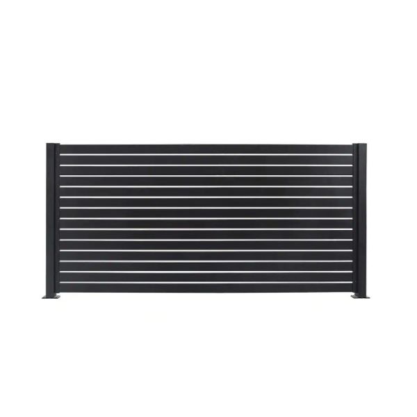 Customizable Aluminum Fence Alloy 6061 for Surface Mount Installation Weather Resistant