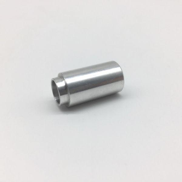 Customized CNC Lathe Parts with Metallic Silver Finish and HRC48-52 Hardness for Enhanced Durability