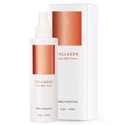 Collagen Face Toner Pores Shrinking Remove Dark Skin Smooth Nourishing Toner For Dry Skin
