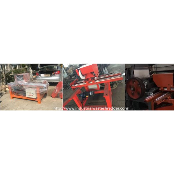 Аграрный шредер шланга 5.5kw полива пластиковый ненужный