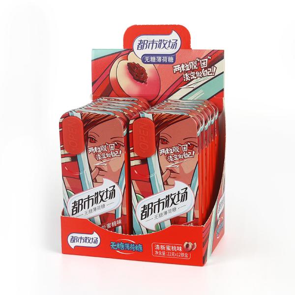 ISO 22000 Mango Watermelon Mint Candy Without Sugar