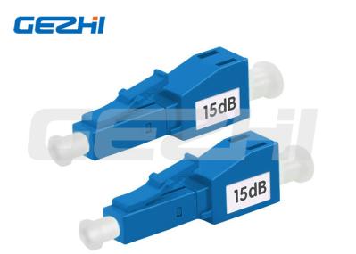 Plastic Material Fiber Optic Attenuator LC UPC 1dB-30dB Fixed Variable Attenuator