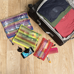 Wholesale Office School Supply A4/5/6 Mesh Zipper Document Bag Multicolor PVC A4 Archives Contract,Office School Supplie