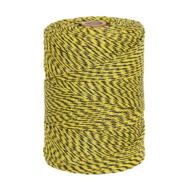 Horse Animal Fencing Electric Fence Polywire With Steel Poly Rope Ultra Low Resistance