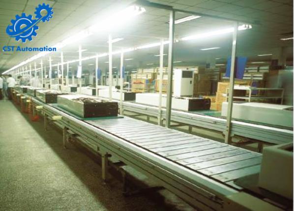 Stainless Steel Chain Belt Conveyor For Automated Conveyor System