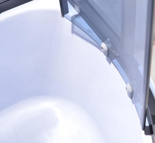do cerco de canto do chuveiro do vapor de 5mm quadro de alumínio 1-1.2mm