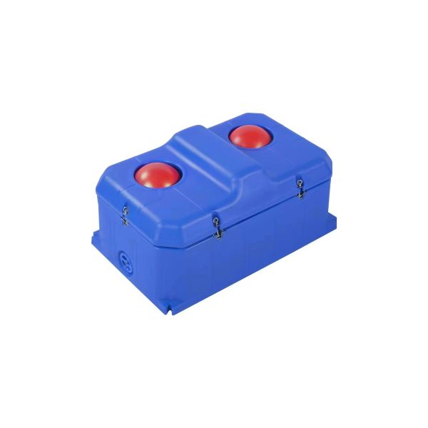 PE Insulated Heated Livestock Water Trough-2 holes
