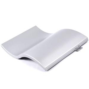 Single / Double Curves Hyperbolic Aluminum Panels For Building Facade Decoration