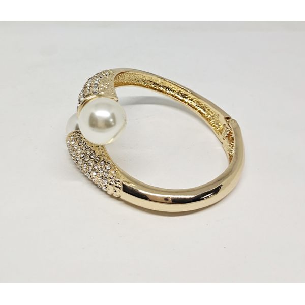 Crystal Bracelet Bangle for Women Gold Silver Color Wedding Bracelets & Bangles Jewelry Gift