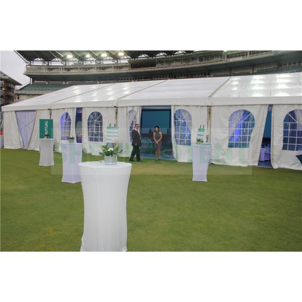 Large Aluminium Clear Span Tent Unobstructed Temporary Exhibition Hall