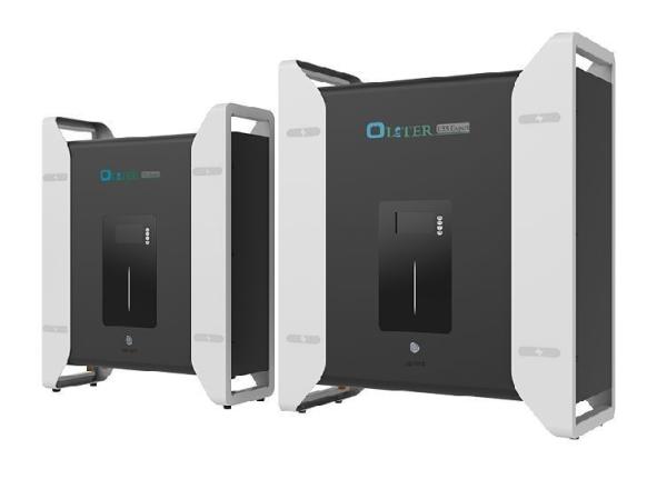黒いリチウム 壁掛け電池 貯蔵 ソーラーシステム 携帯通信用電源