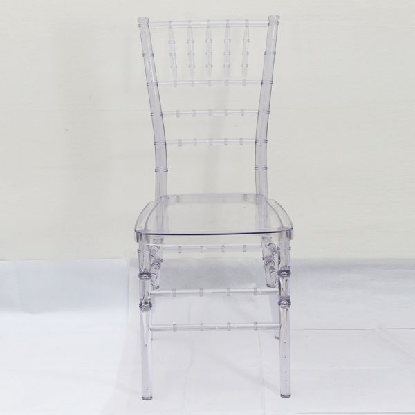 Folded Stacking Fiberglass Resins Wedding Decor Chairs for Dining Room Furniture