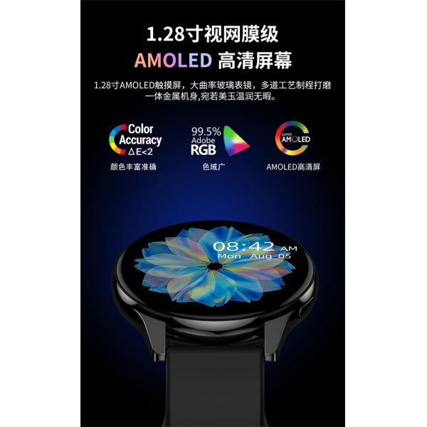 Eraysun Cheap Active 2 Smartwatch 1.28 Inch Round Screen Full Touch BT Call Talk Heart Rate Women Men Pro Reloj Smart Watches