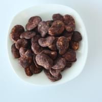 A fava disponível dos cocos do saco do varejista do serviço do OEM lasca-se com os ricos do molho de soja na nutrição