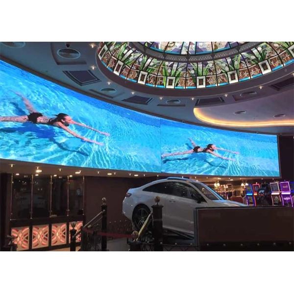 RGB Full Color Indoor Rental LED Display With Super Slim Light Weight Cabinet