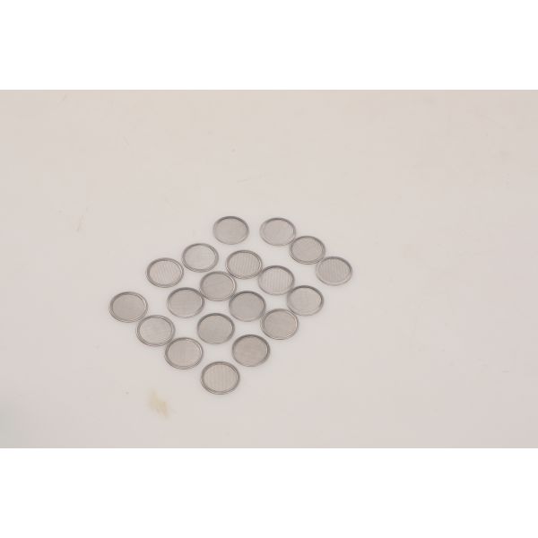 Resistant To Abrasive Particles Metal Mesh Filter Low Emission Of Contaminants