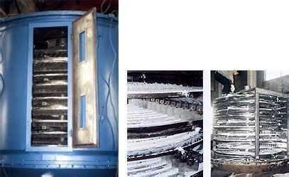 Continuous Vacuum Plate dryer machine Touch Screen Feature Explosion Proof