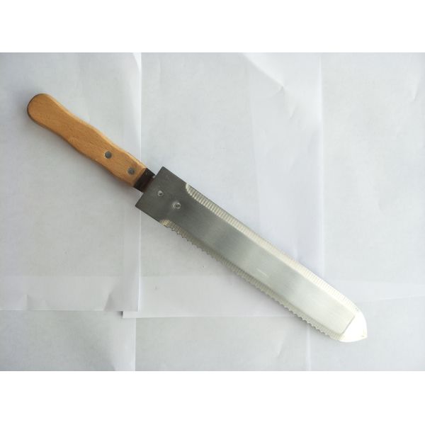 мед нержавеющей стали 40cm прочный Uncapping нож с изогнутой и прямой стороной