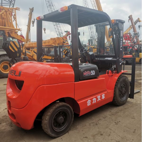HELI 5t CPCD50/CPCD30/CPCD35 Forklift Used Diesel Forklift for Garment Shops Market