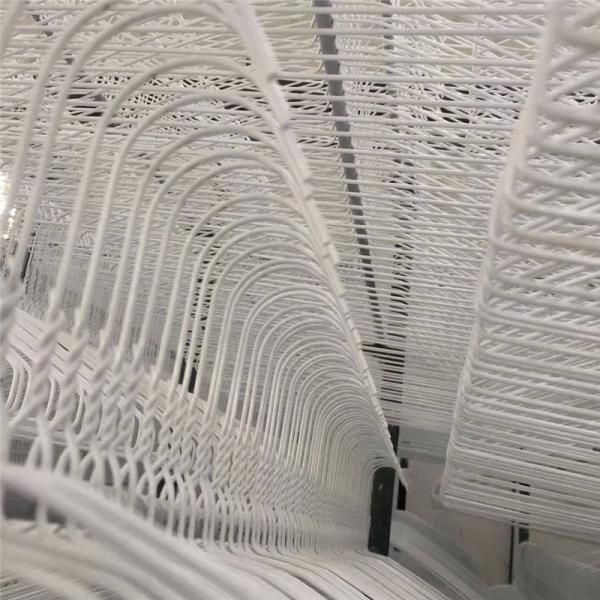 White 1.9mm Laundry Wire Hanger Powder Coating / Electrostatic Spraying