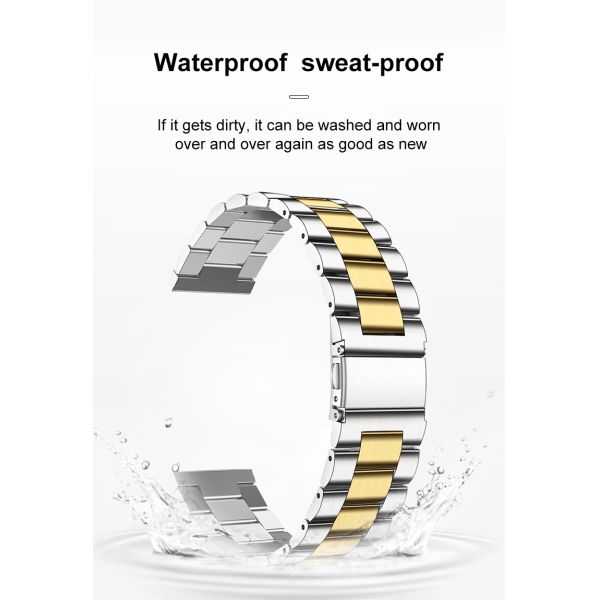 Durable Magnetic Stainless Steel Watch Band · Customizable Logo