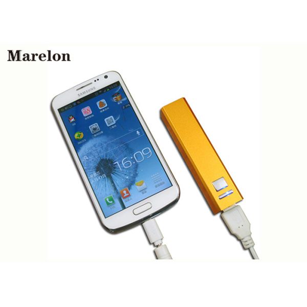 2600mah Rechargeable USB Power Bank / Portable Phone Charger For Promotional Gift