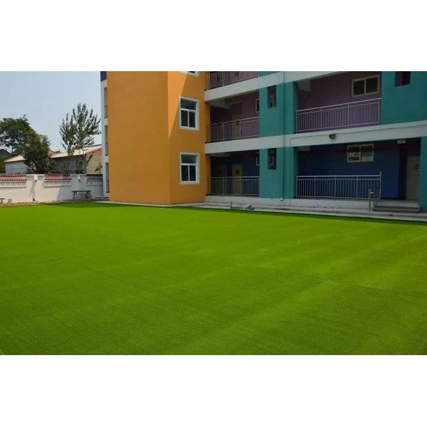 35mm Football Tennis Court Fake Green Grass Anti Fire Water Saving Non Infill