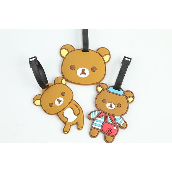 Hot sales cheap custom printed logo travel card luggage tag