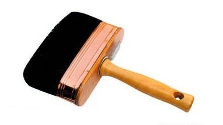 Black Bristle Painting Brush