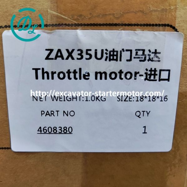 EexcavaStart 4608380 Excavator Throttle Motor Actuator for ZX30U-2 ZX35U-3