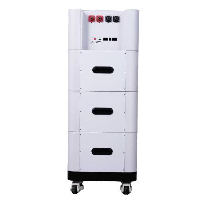 Modular Stackable Solar Power Battery Pack 51.2V 200Ah For Home
