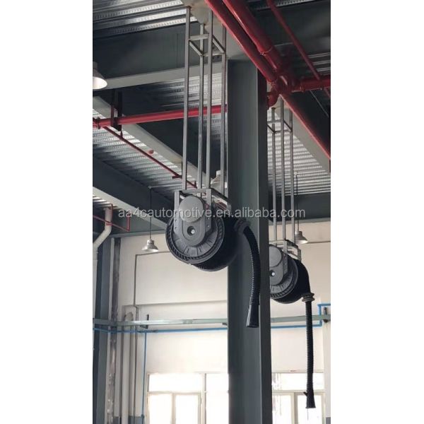 Вьюрок шланга вытыхания корабля автомобиля систем извлечения вытыхания двигателя портативный дизельный