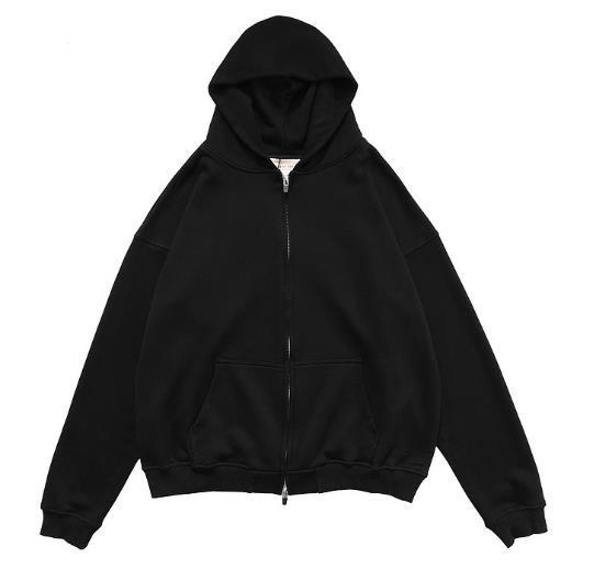Hoodies principais Terry Sweatshirt francês do fecho de correr do dobro de S de Men do fabricante do vestuário da quantidade pequena '