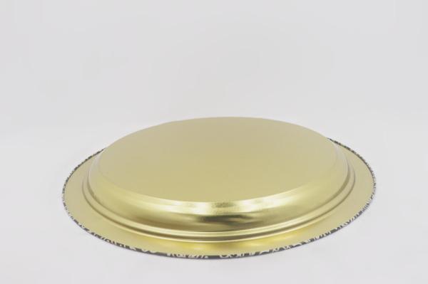 30cm Plates dinnerware big round metal steel plate multi color flower coating tray