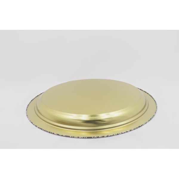 30cm Round Metal Steel Plate Multi Color Flower Coating Tray