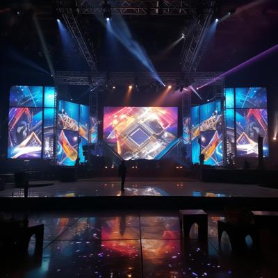 P6 LED Video Wall Rental For Events Weatherproof 3840 X 2160 Resolution