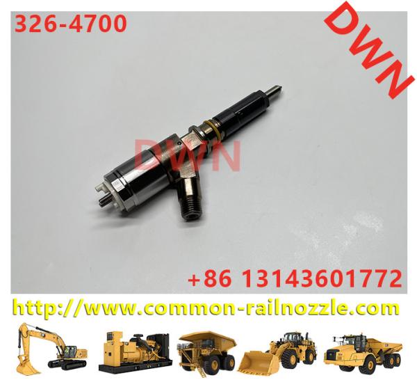 Injetor do motor diesel da máquina escavadora E320D, C6.4 injetor 326-4700 3264700