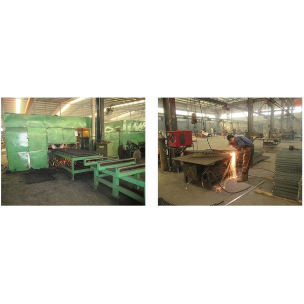 Горячие окунутые гальванизированные стальные проступи лестницы скрежеща различные спецификации