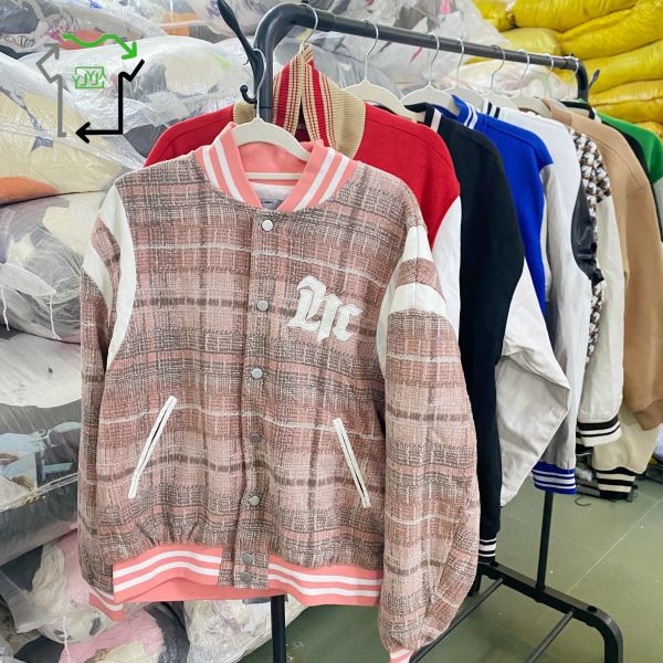 Clean Condition Second Hand Baseball Jersey Used Formal Blouses For Women