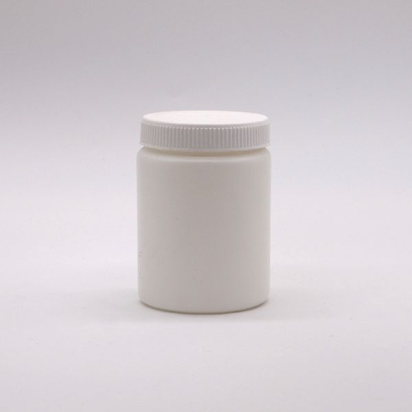 Bouteille à bouche large en HDPE de 120 ml pour pilule Capsule Tablette Médecine 130CC