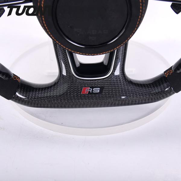 RS3 S3 A3 A4 RS4 Audi Carbon Fiber Steering Wheel With LED Design