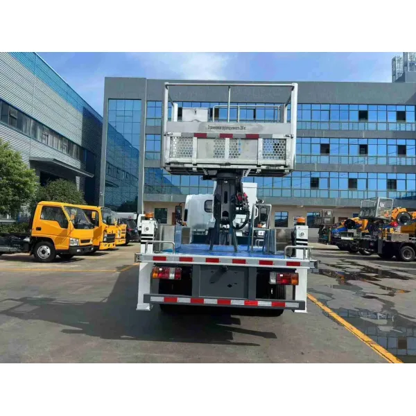 Isuzu 24m Hydraulic Aerial Work Truck, Aerial Work Lifting Truck, Telescopic Folding Arm Hydraulic Lifting Truck, Factory Price for Sale