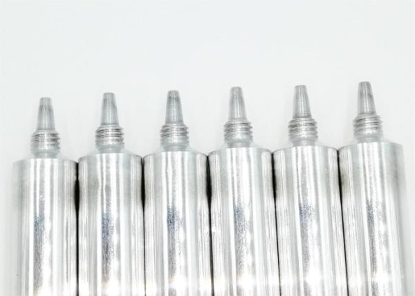 Long Nozzle Aluminum Squeeze Tubes D13.5MM For Pharmaceutical Ointment